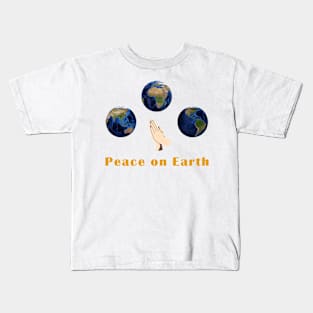 Peace on Earth Kids T-Shirt